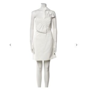 Jenny Yoo One-Shoulder Mini Dress